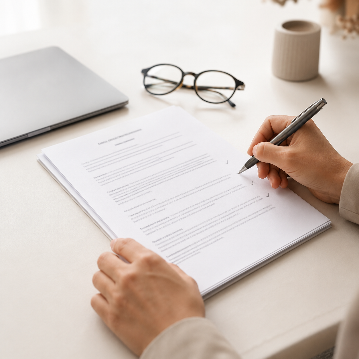 Arbeidscontract laten controleren voor je tekent